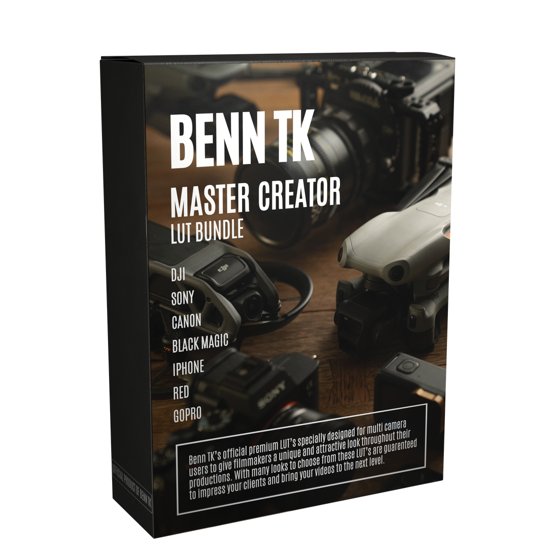 Benn TK - Master Creator LUT bundle